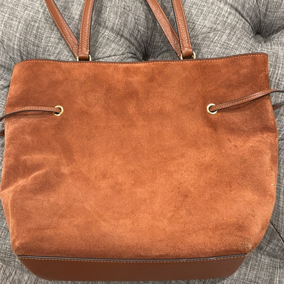 Coach Andy Suede Tassel Tote Bag RARE - Picture 16 of 16